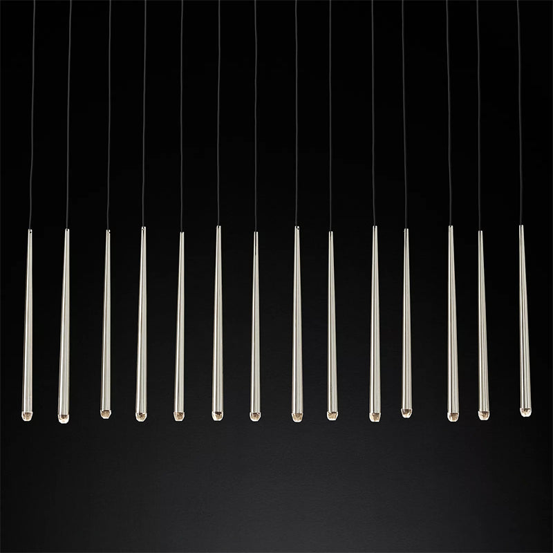 Aquitance Rectangle Chandelier For Kitchen Dining Room-MEET LIGHTING