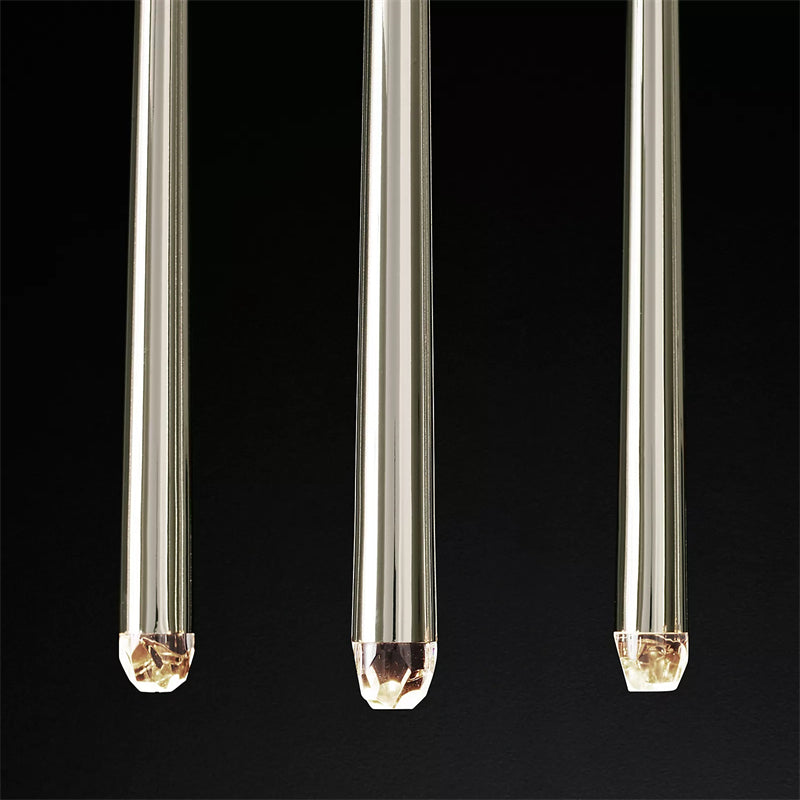 Aquitance Rectangle Chandelier For Kitchen Dining Room-MEET LIGHTING