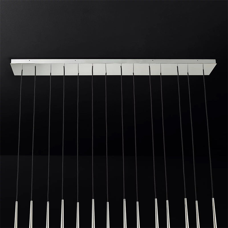 Aquitance Rectangle Chandelier For Kitchen Dining Room-MEET LIGHTING