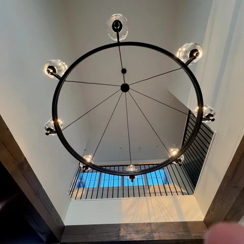 Demart Double Round Chandelier "48