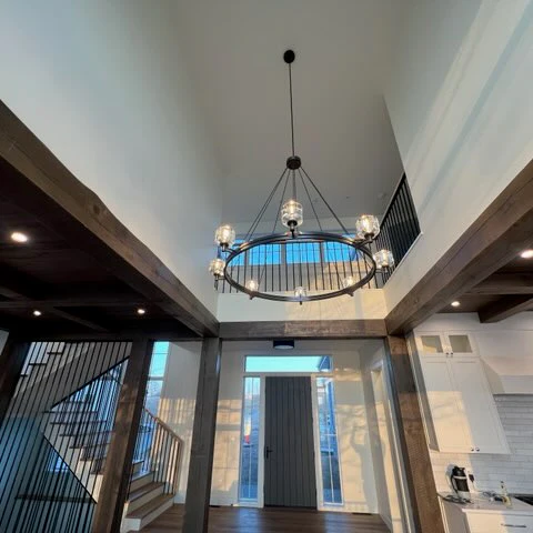 Demart Double Round Chandelier "48