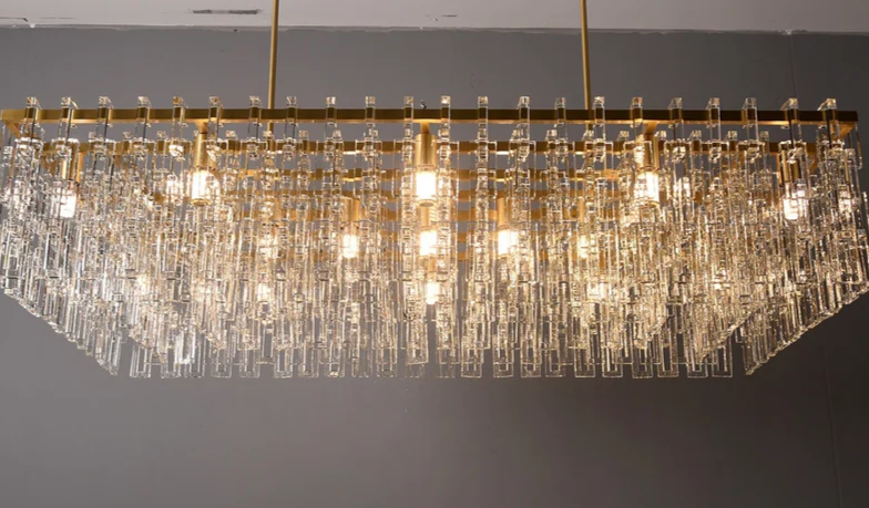 Marignan Rectangle Chandelier-MEET LIGHTING