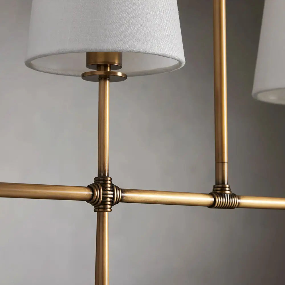 Rhodes Linear Chandelier-MEET LIGHTING