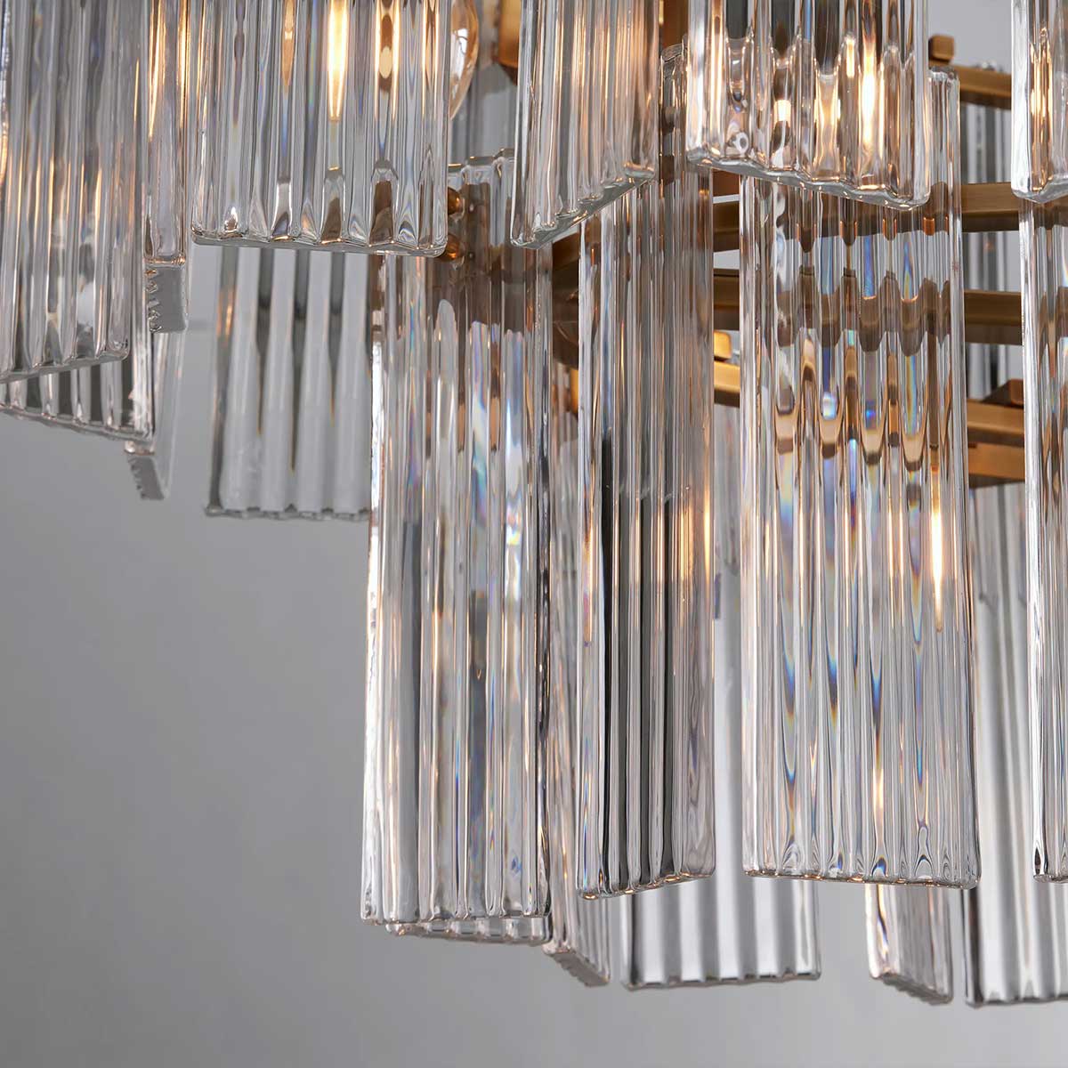 Delsie Oval Chandelier-MEET LIGHTING