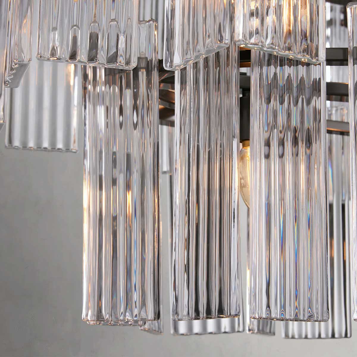 Delsie Oval Chandelier-MEET LIGHTING