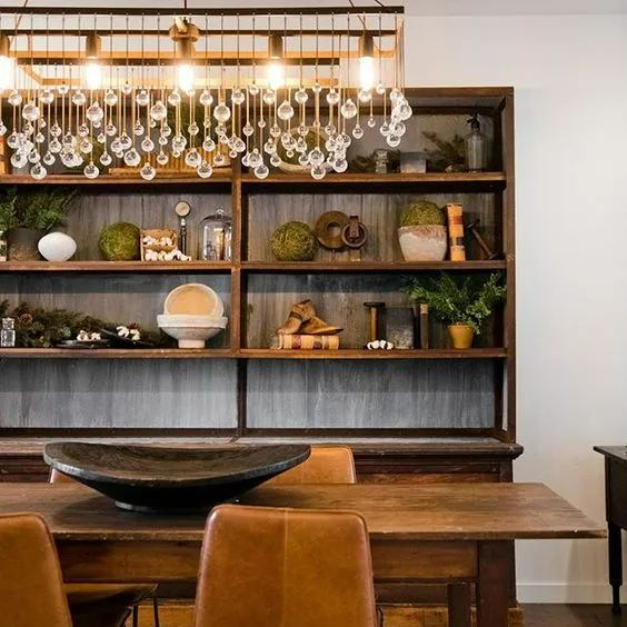 Aubrey Rectangular Chandelier-MEET LIGHTING