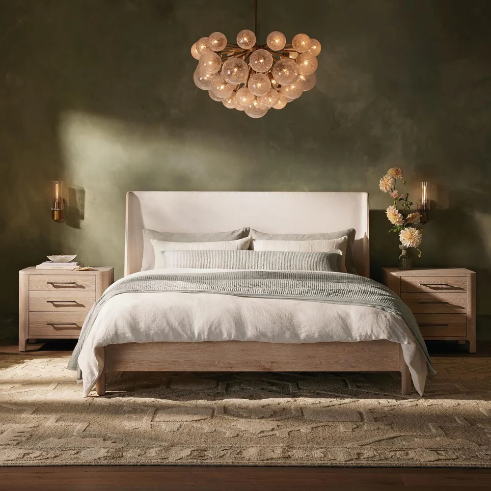 Mandoza Round Glass Globe Chandelier-MEET LIGHTING