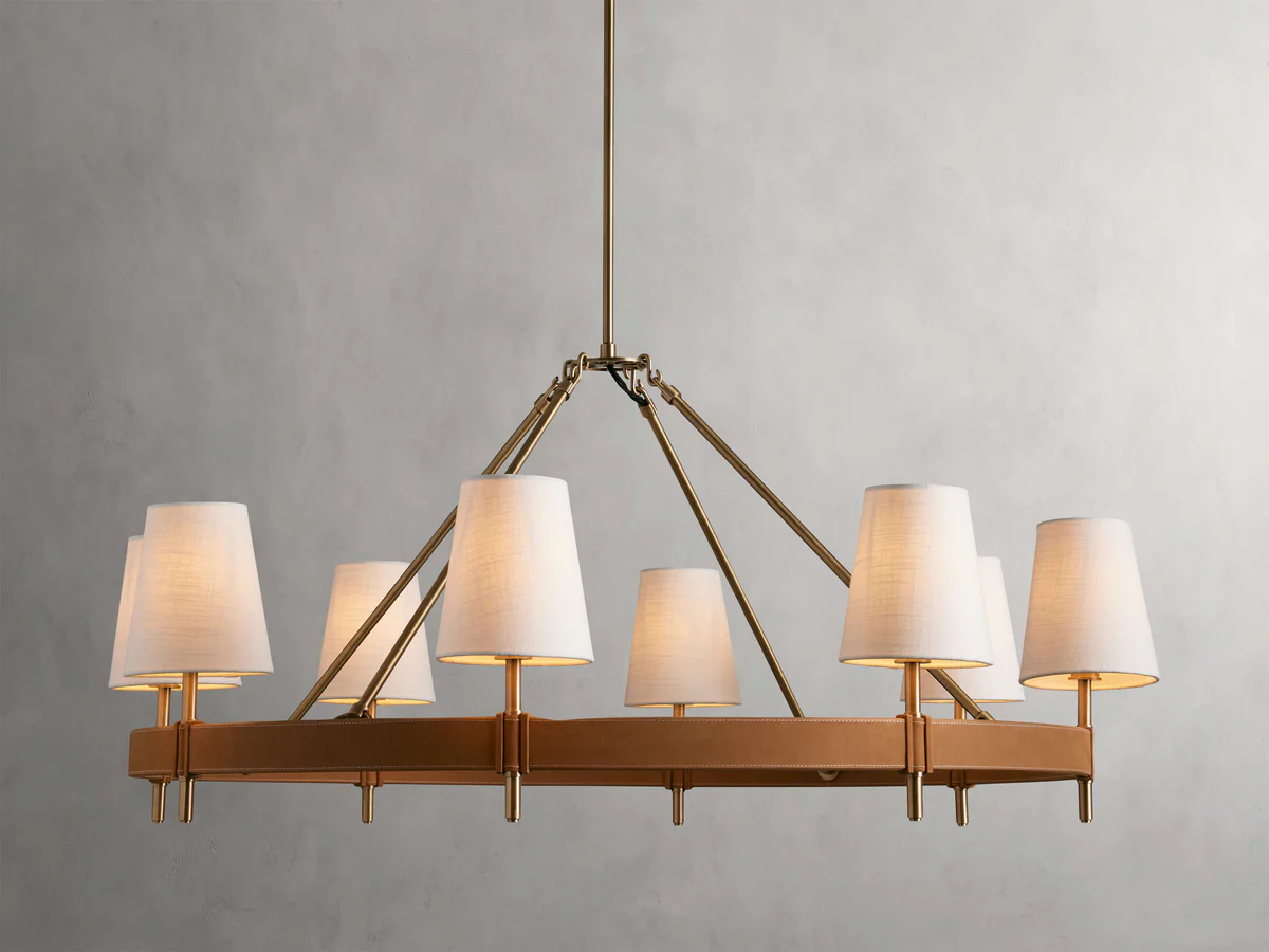 Hastings Halo Round Chandelier-MEET LIGHTING