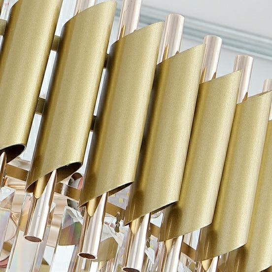 Spiral Crystal Chandelier For Foyer/ Staircase-MEET LIGHTING