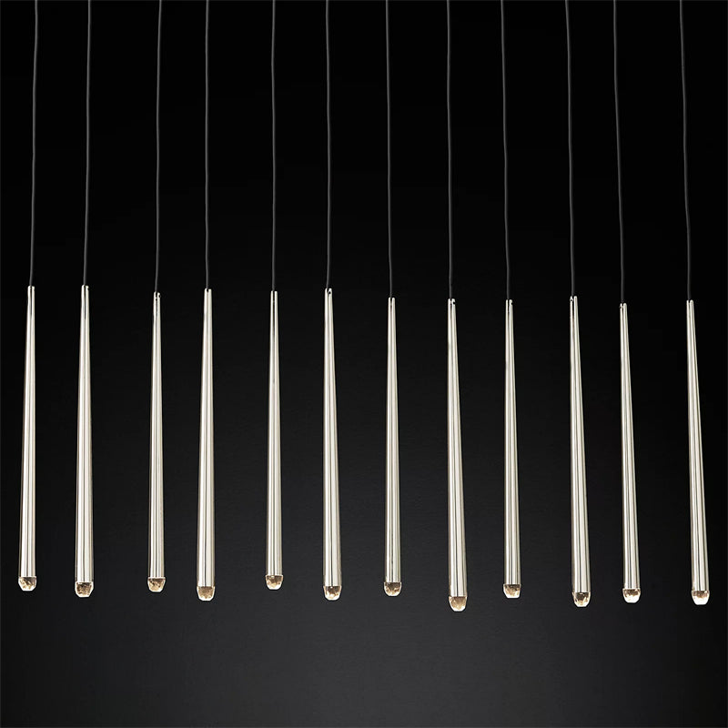 Aquitance Rectangle Chandelier For Kitchen Dining Room-MEET LIGHTING