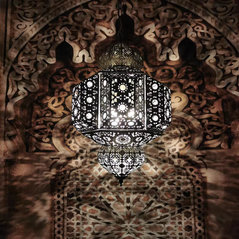 Retro Decorative Design Iron Pendant Light Fixture Chandelier for Dining Room/Living Room/Bedroom/Restaurant/Cafe-MEET LIGHTING