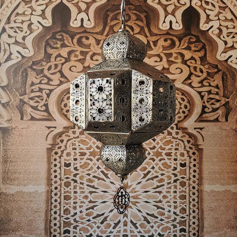 Retro Decorative Design Iron Pendant Light Fixture Chandelier for Dining Room/Living Room/Bedroom/Restaurant/Cafe-MEET LIGHTING