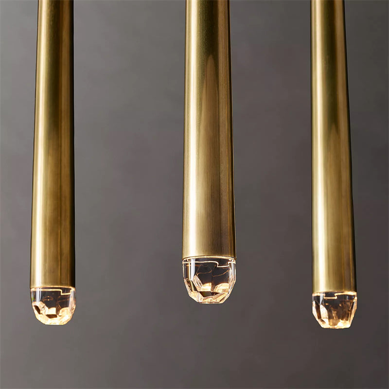 Aquitance Rectangle Chandelier For Kitchen Dining Room-MEET LIGHTING