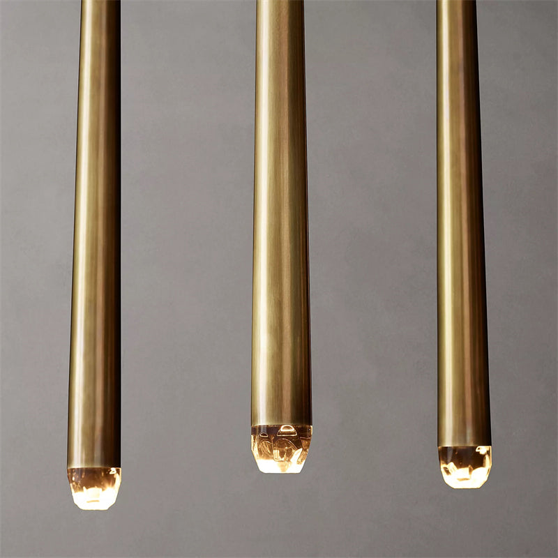 Aquitance Rectangle Chandelier For Kitchen Dining Room-MEET LIGHTING