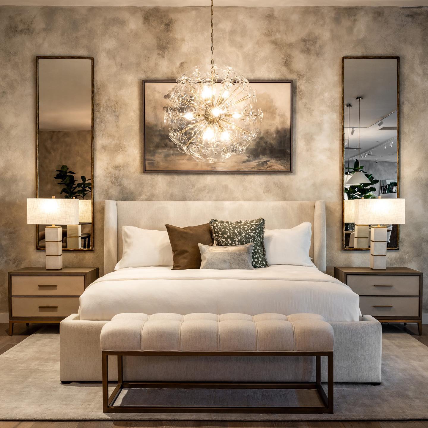 Lily Round Chandelier 25'' 34'' 43''-MEET LIGHTING