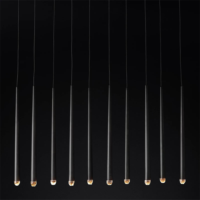 Aquitance Rectangle Chandelier For Kitchen Dining Room-MEET LIGHTING