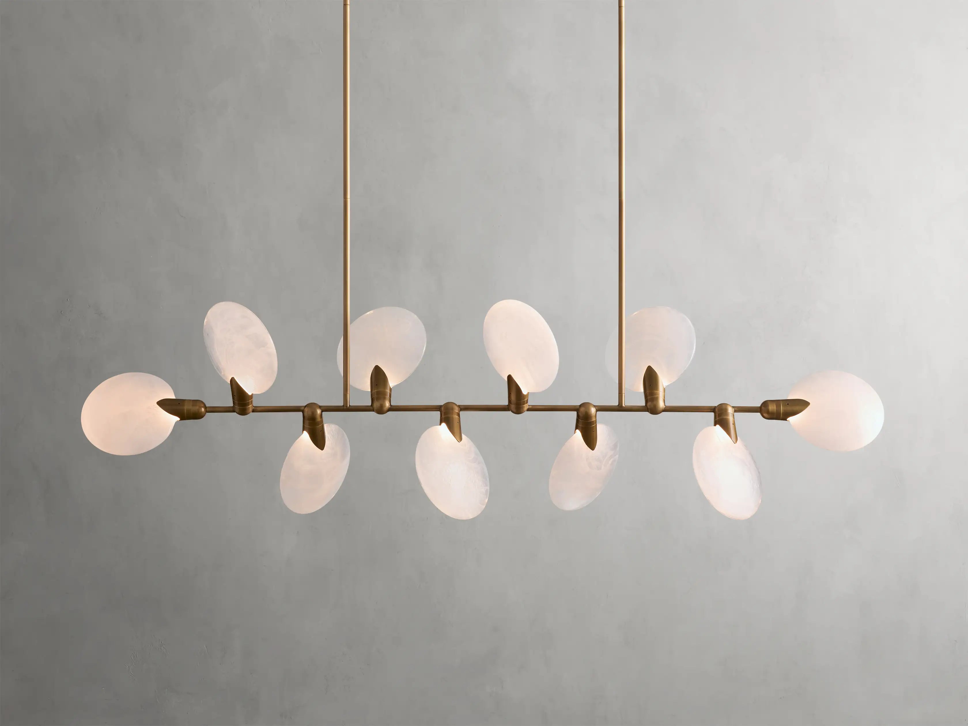 Lyla Linear Chandelier-MEET LIGHTING
