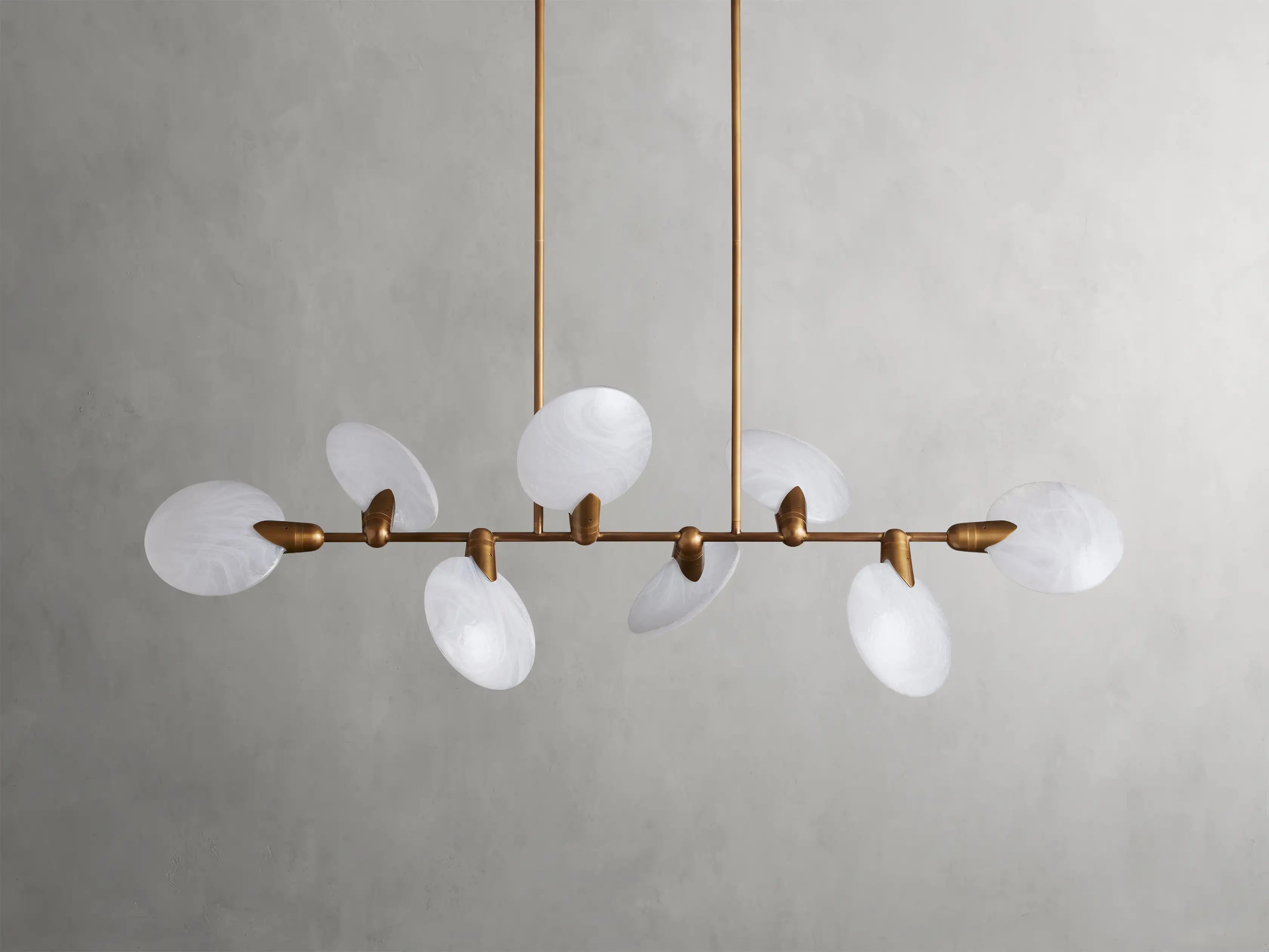 Lyla Linear Chandelier-MEET LIGHTING