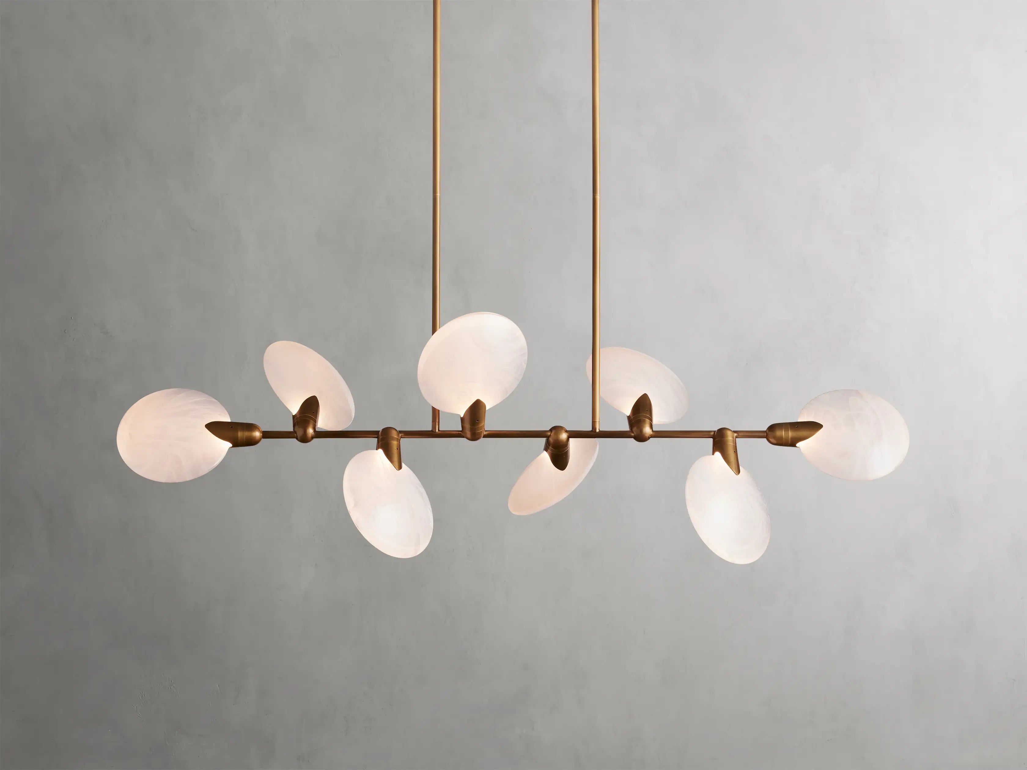 Lyla Linear Chandelier-MEET LIGHTING