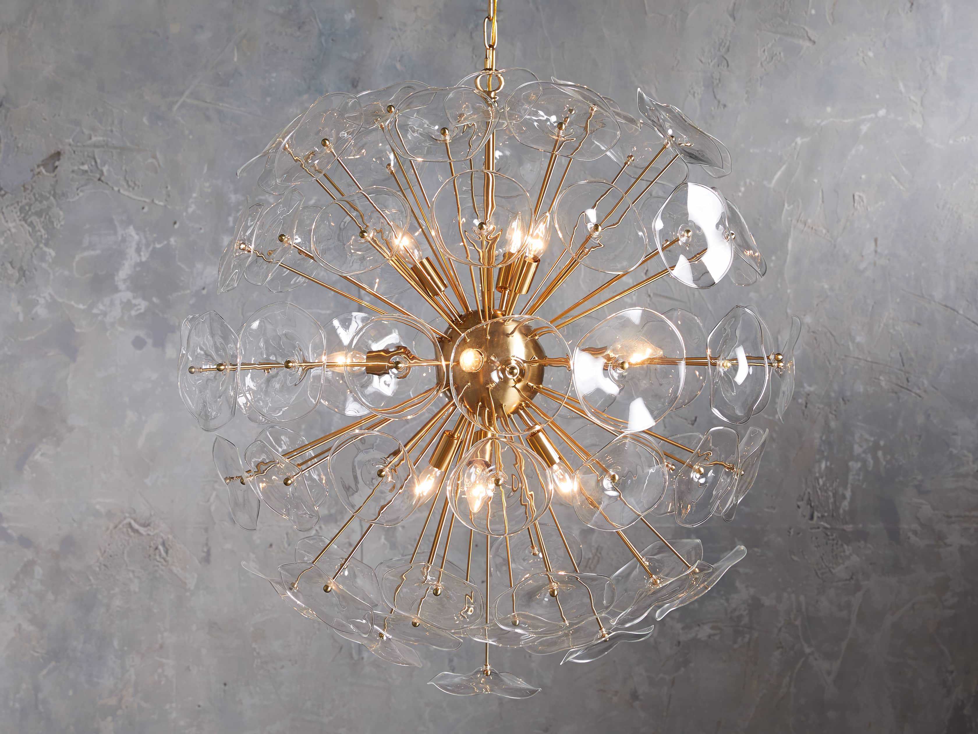 Lily Round Chandelier 25'' 34'' 43''-MEET LIGHTING