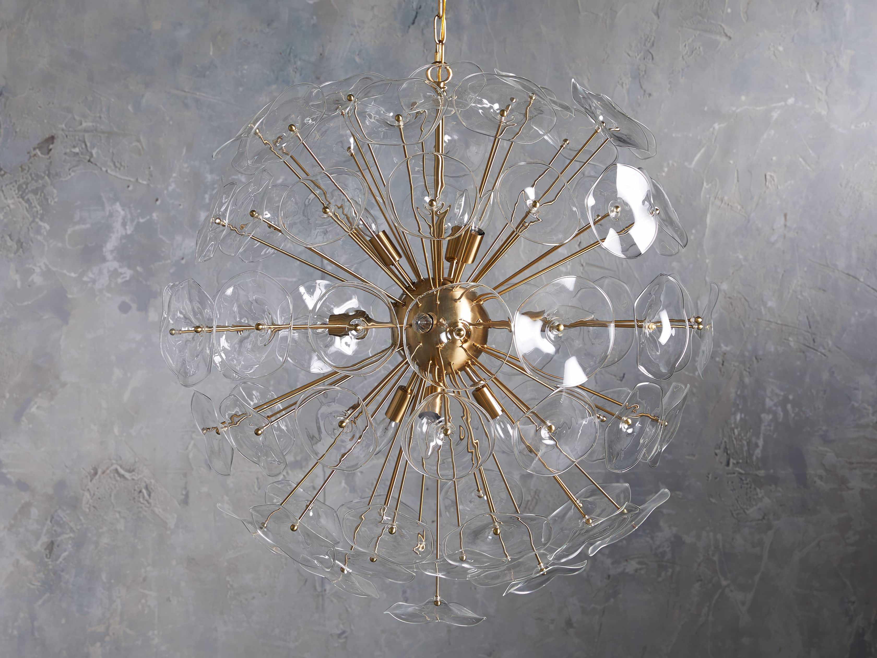 Lily Round Chandelier 25'' 34'' 43''-MEET LIGHTING