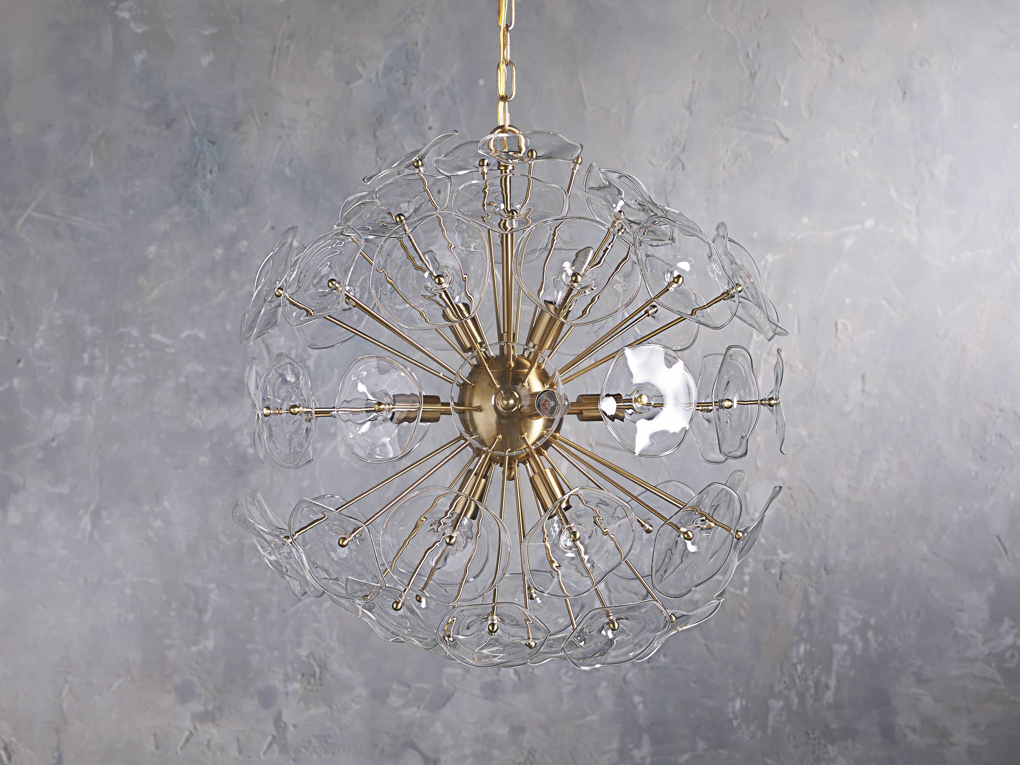 Lily Round Chandelier 25'' 34'' 43''-MEET LIGHTING