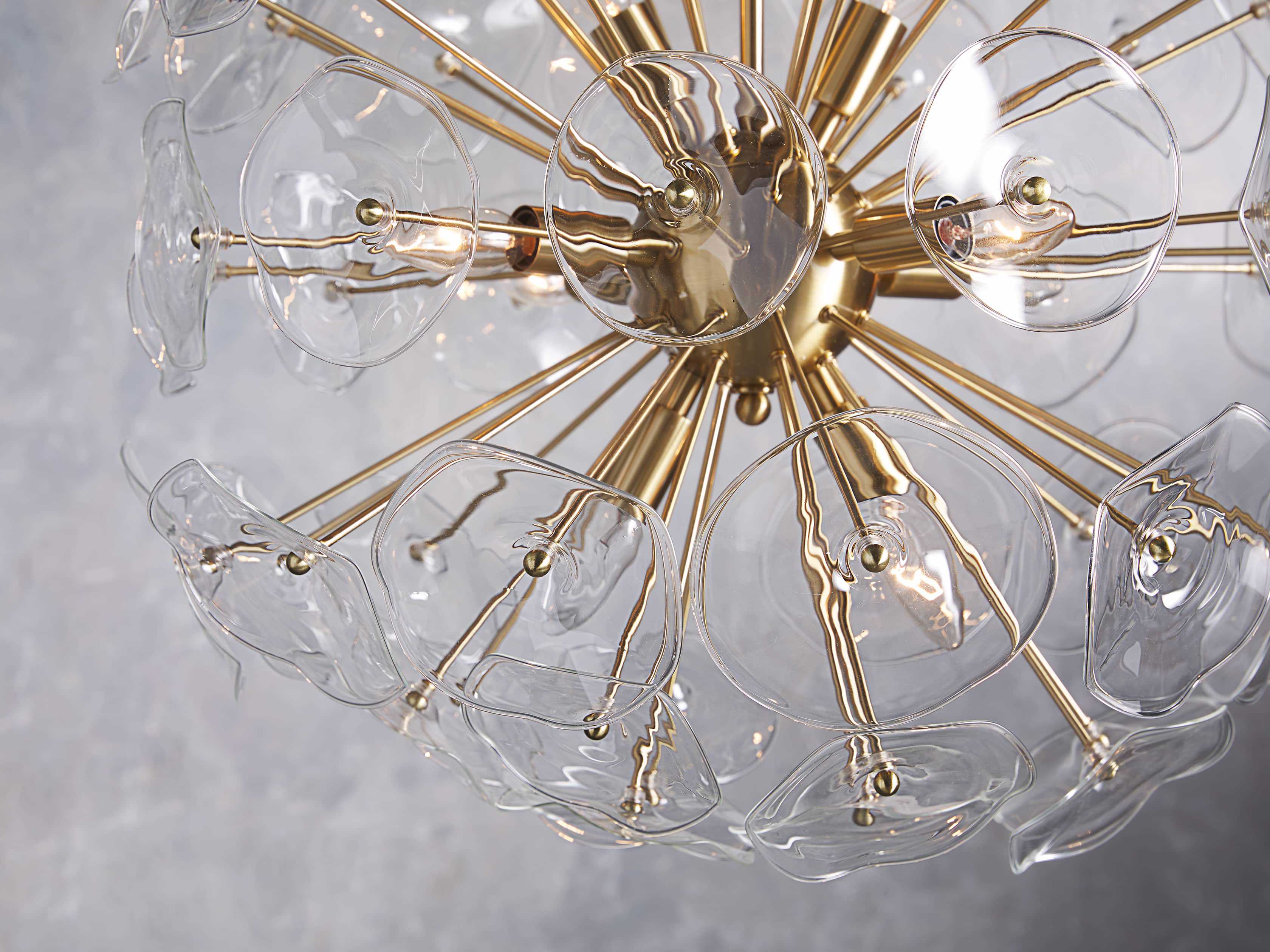 Lily Round Chandelier 25'' 34'' 43''-MEET LIGHTING