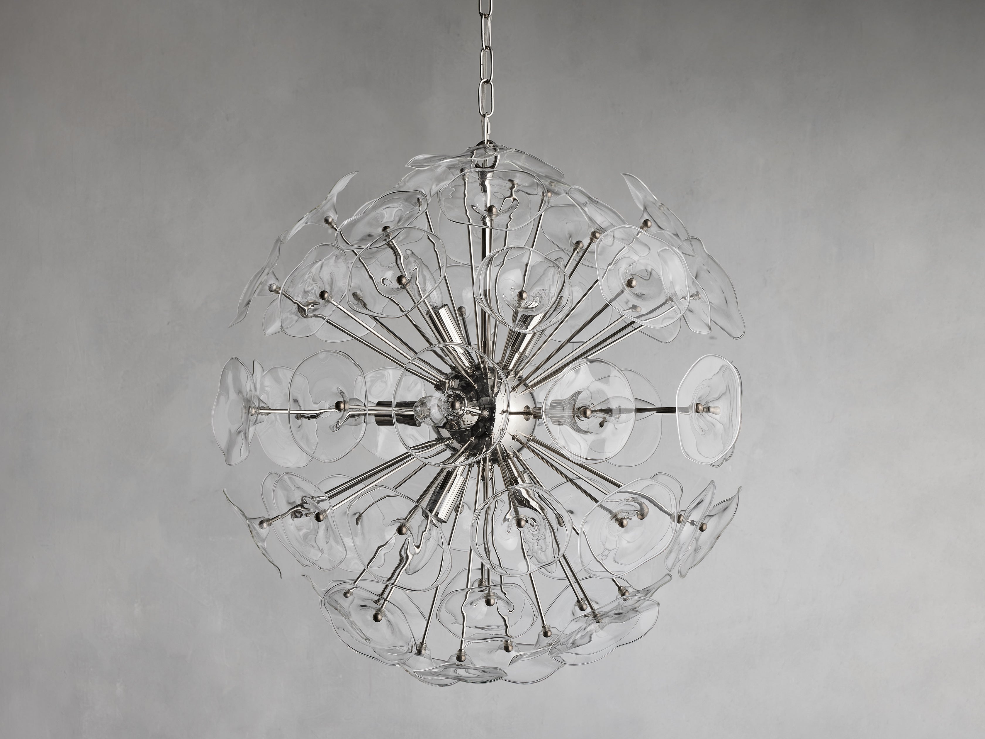 Lily Round Chandelier 25'' 34'' 43''-MEET LIGHTING