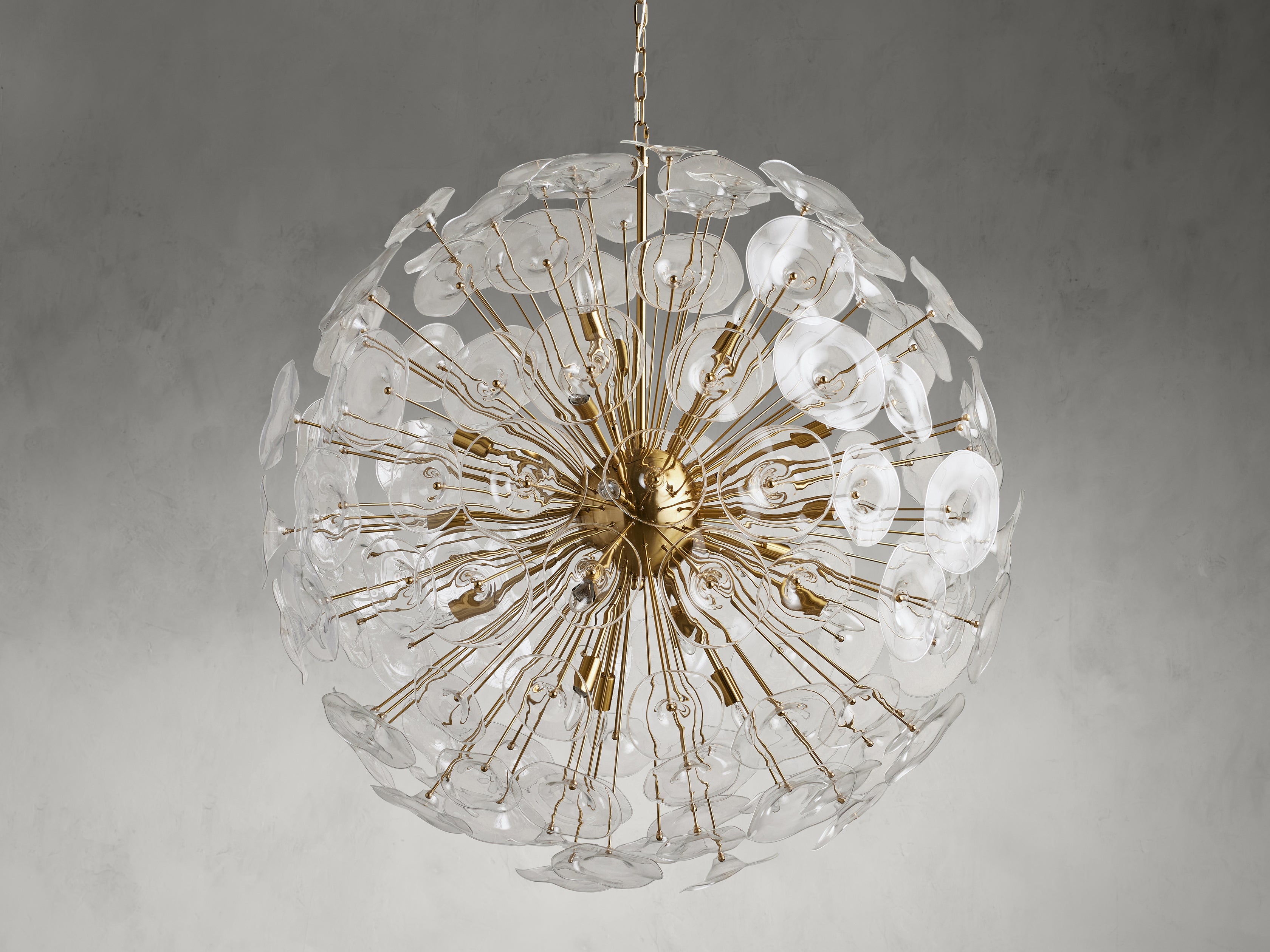 Lily Round Chandelier 25'' 34'' 43''-MEET LIGHTING