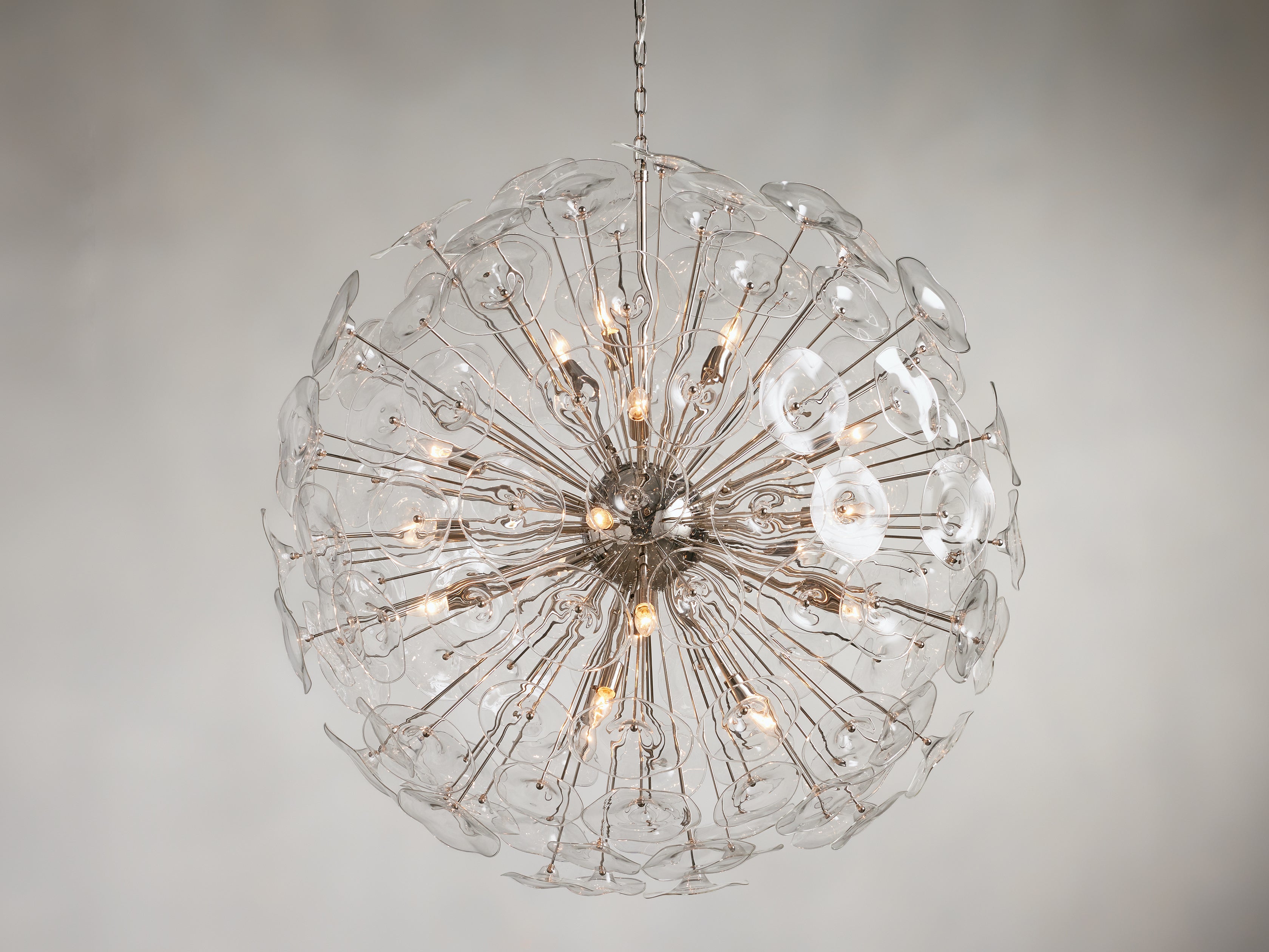 Lily Round Chandelier 25'' 34'' 43''-MEET LIGHTING