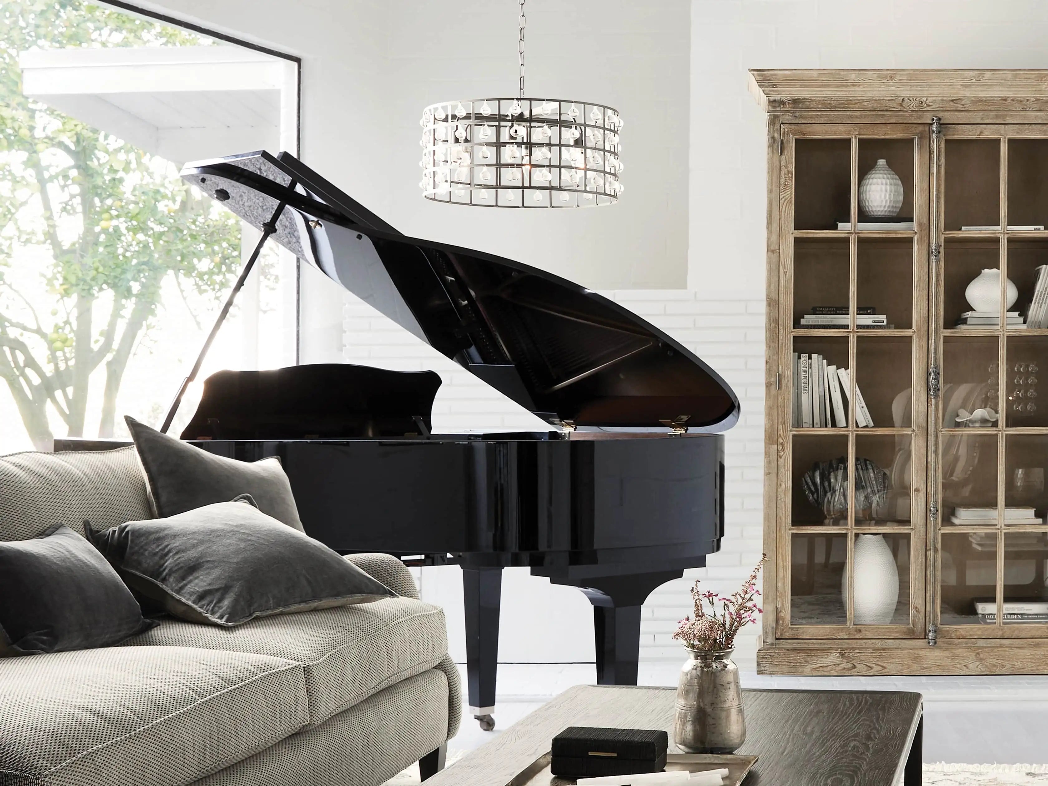 La Cage Round Chandelier-MEET LIGHTING