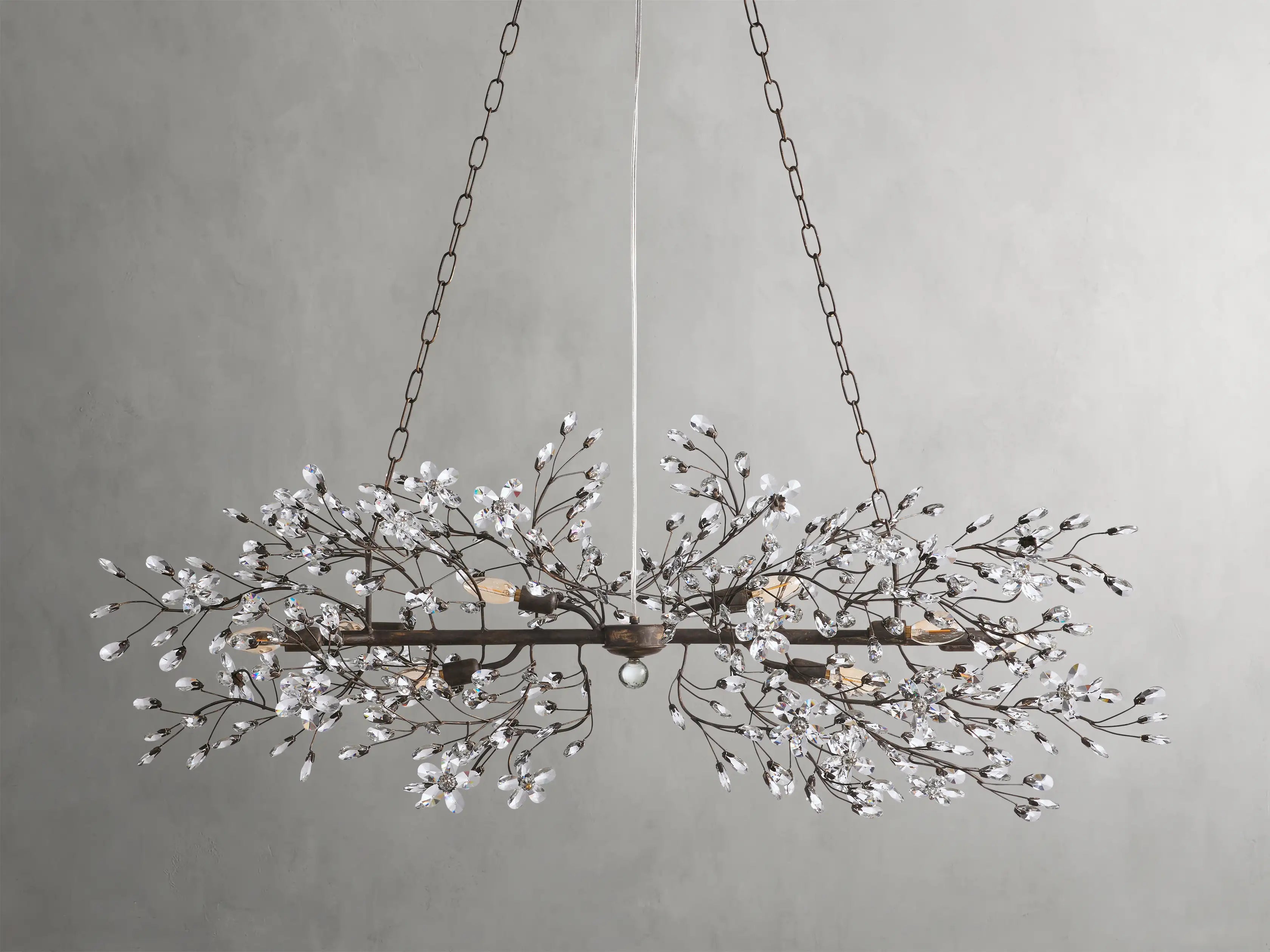 Fiore Linear Chandelier-MEET LIGHTING