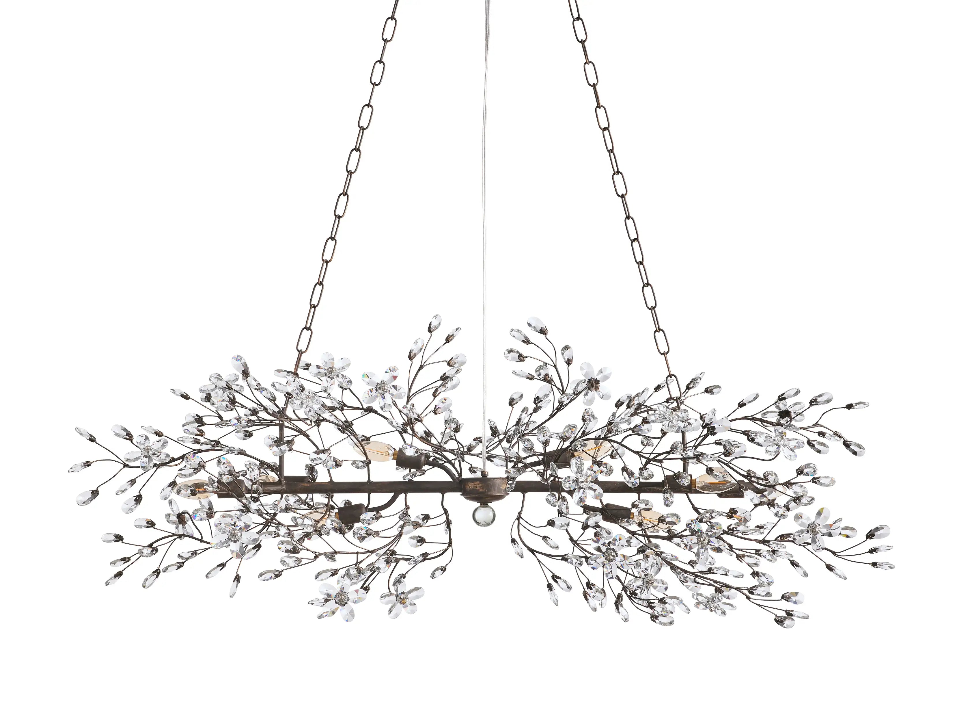 Fiore Linear Chandelier-MEET LIGHTING