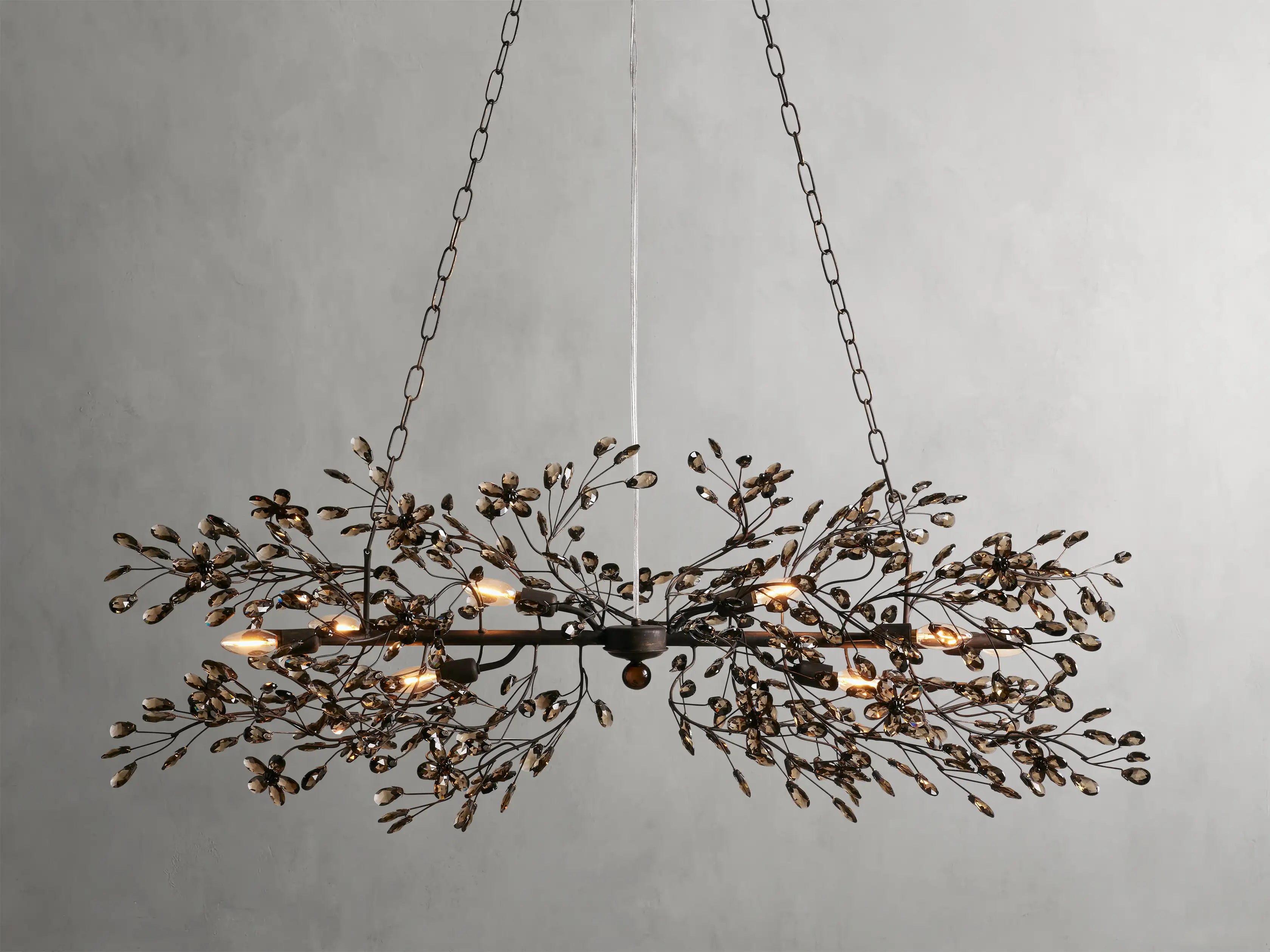 Fiore Linear Chandelier-MEET LIGHTING