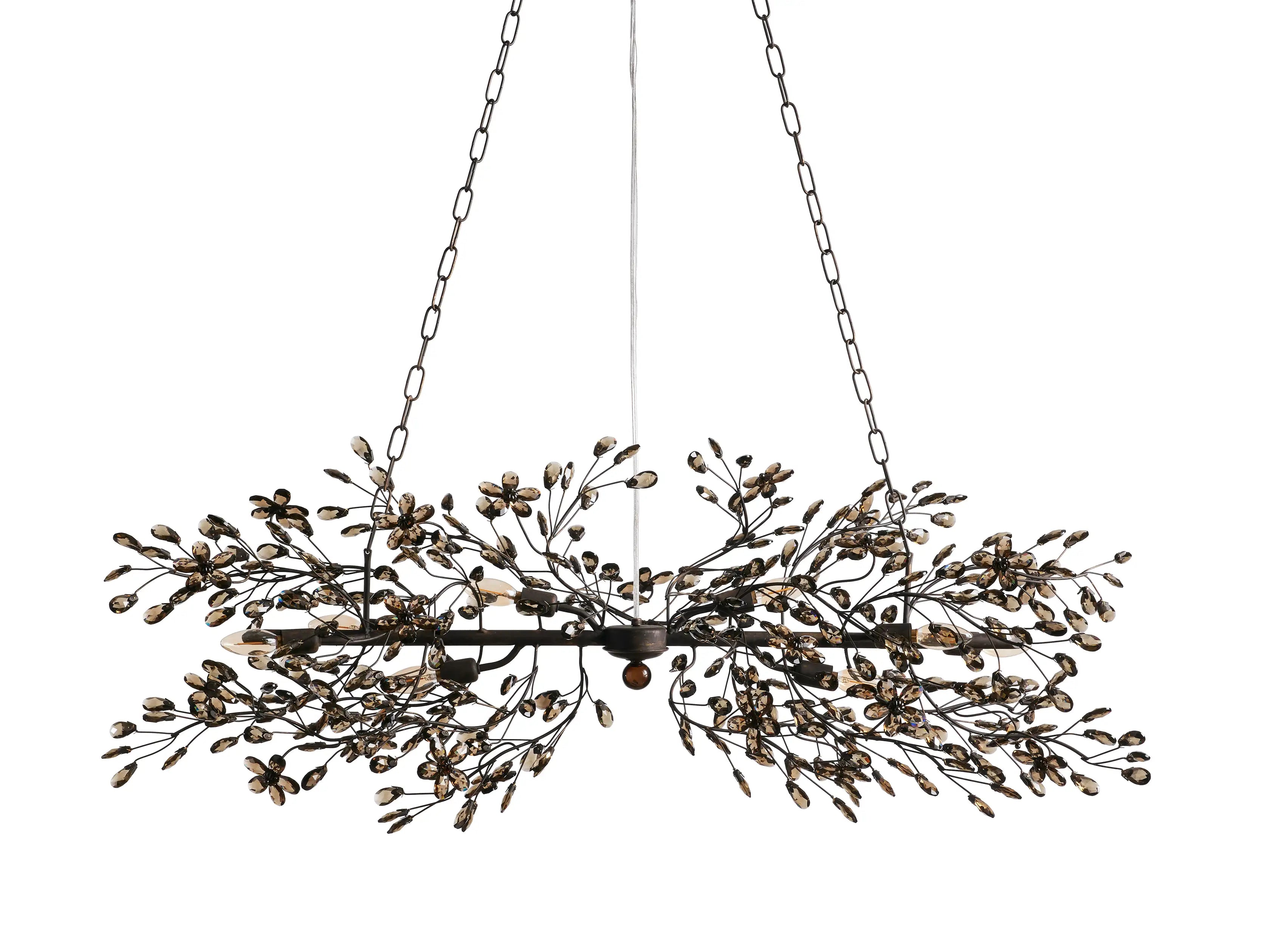 Fiore Linear Chandelier-MEET LIGHTING