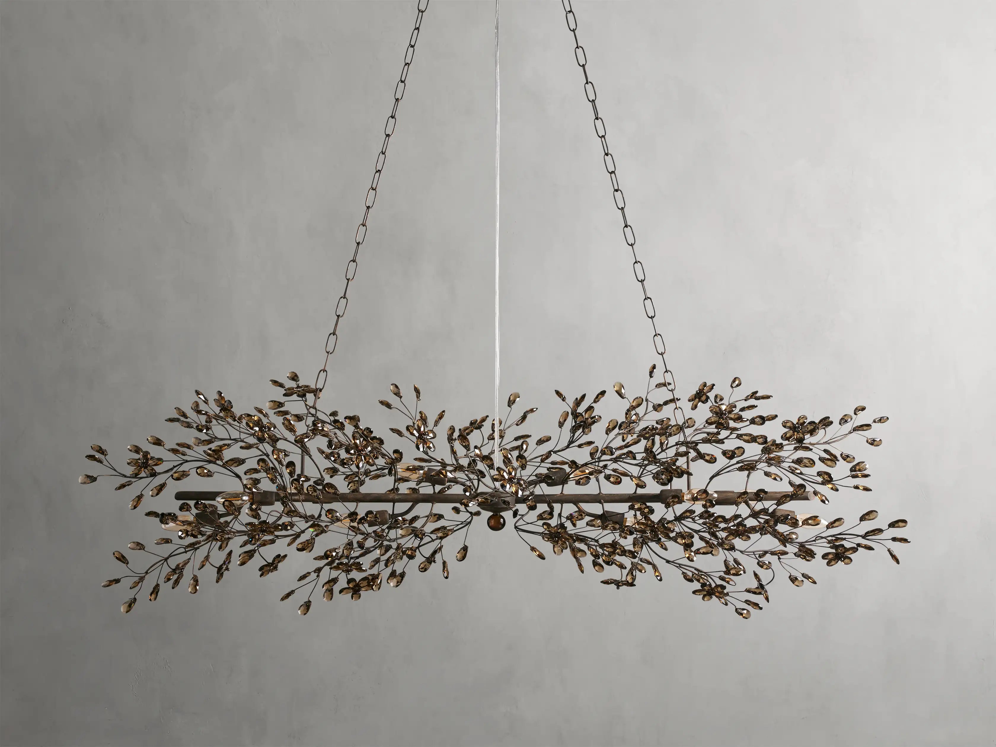 Fiore Linear Chandelier-MEET LIGHTING