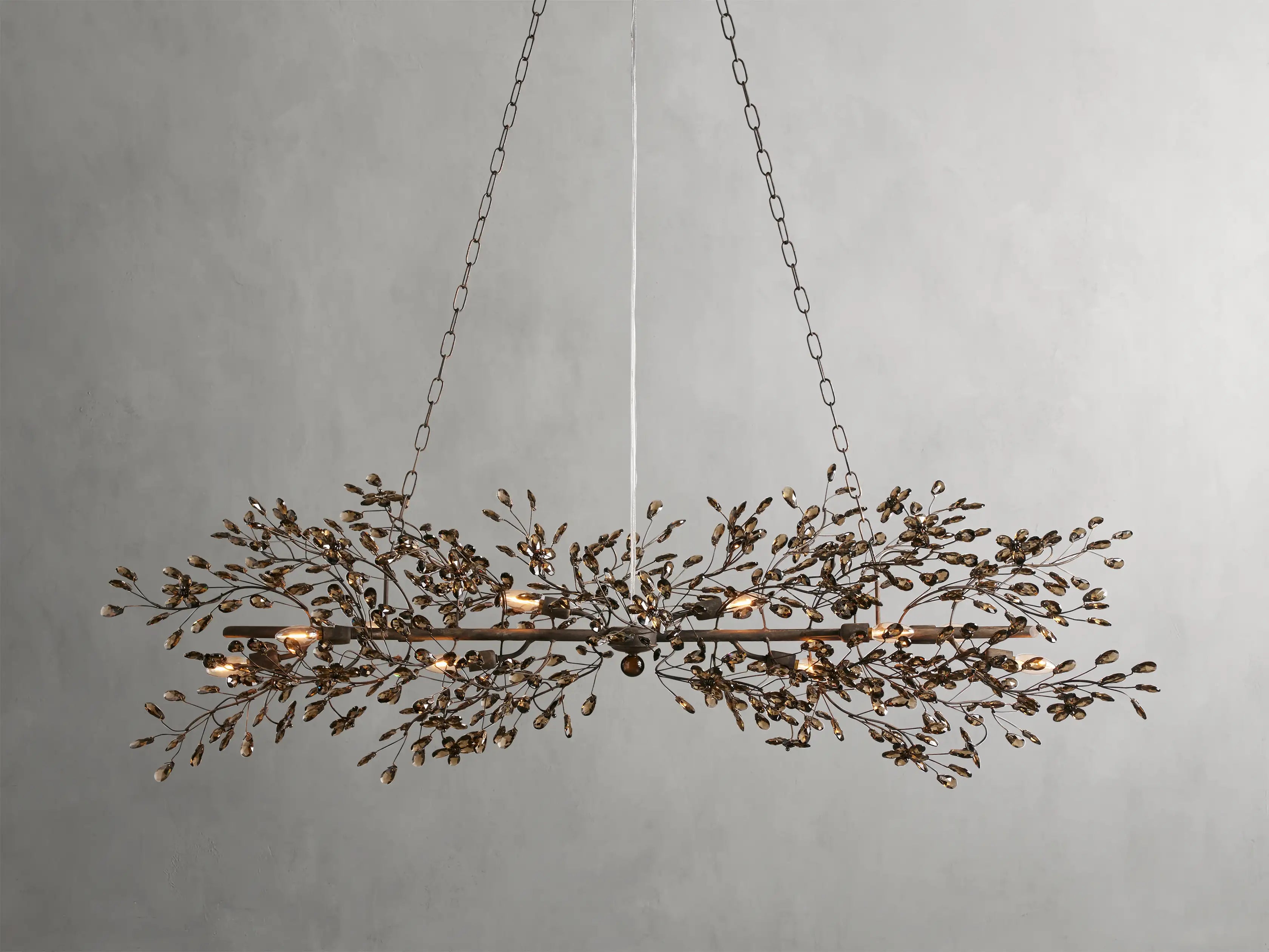 Fiore Linear Chandelier-MEET LIGHTING