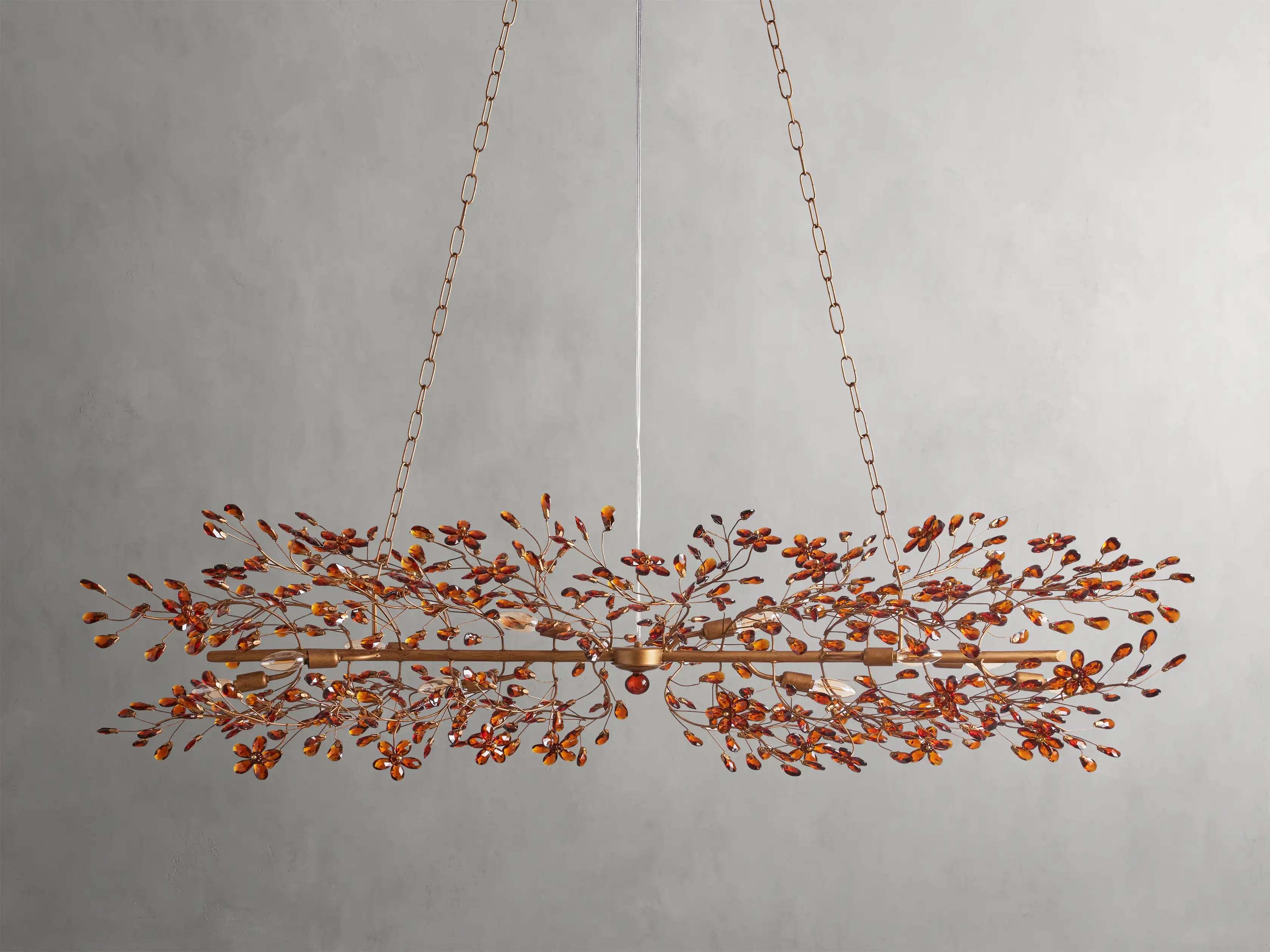 Fiore Linear Chandelier-MEET LIGHTING