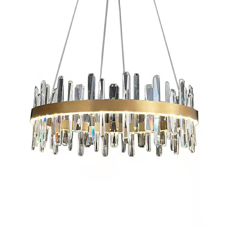 Crystal Chandelier For Dining Room Unique Style Crystal Pendant Light-MEET LIGHTING