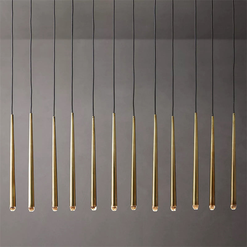 Aquitance Rectangle Chandelier For Kitchen Dining Room-MEET LIGHTING