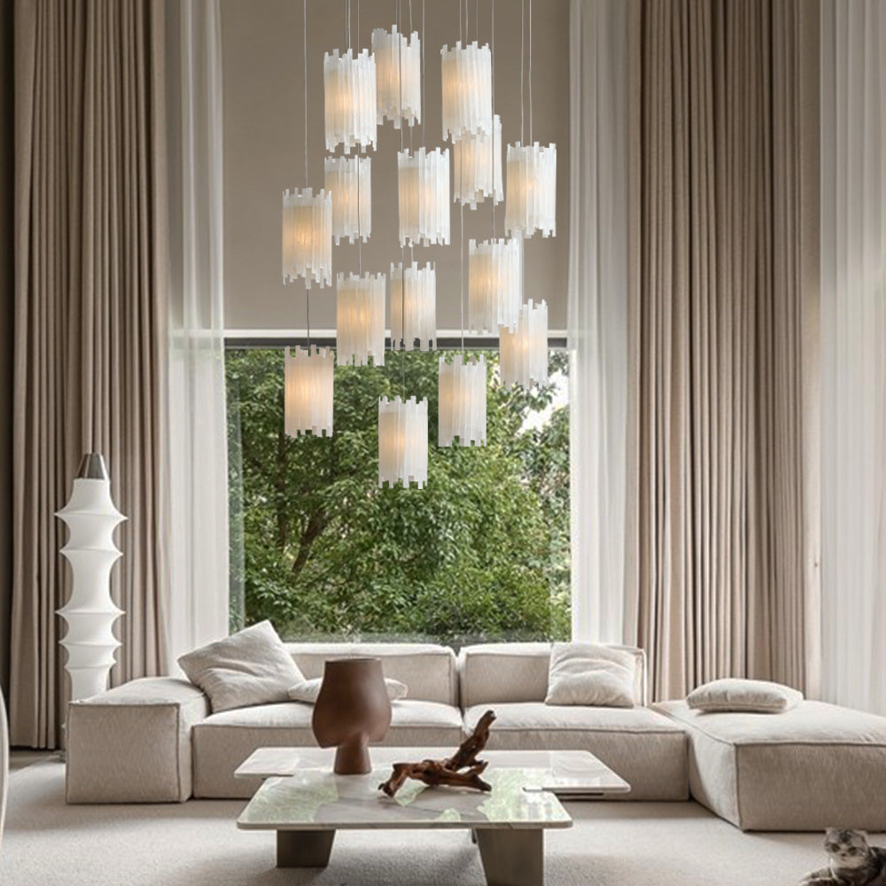 Gianna Round Chandelier-MEET LIGHTING