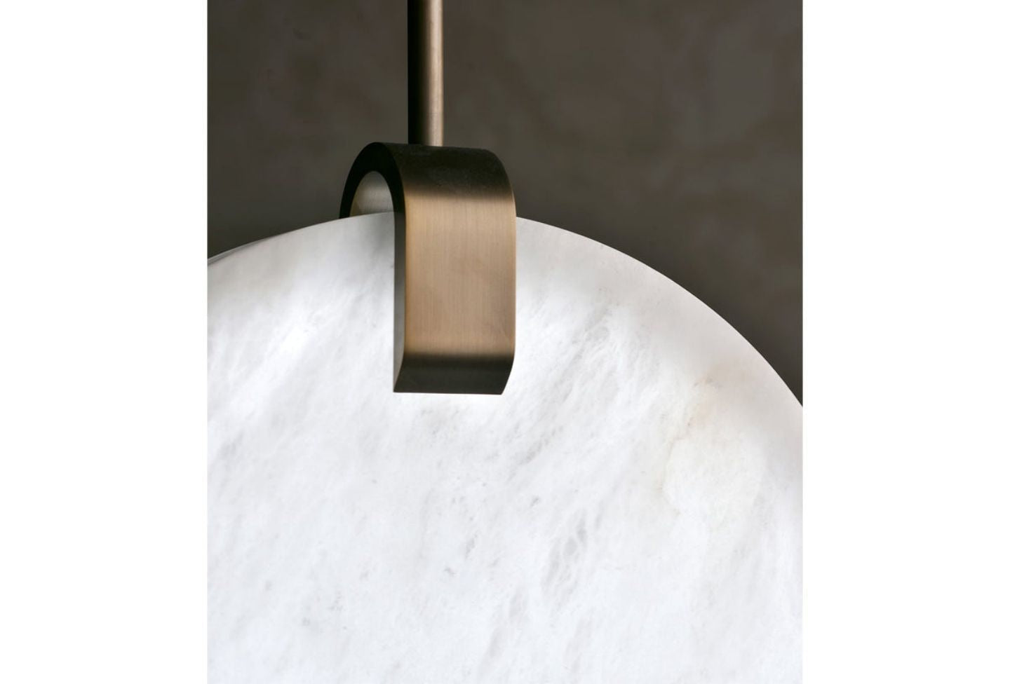 Alabaster Disc Pendant Light-Meet Lighting