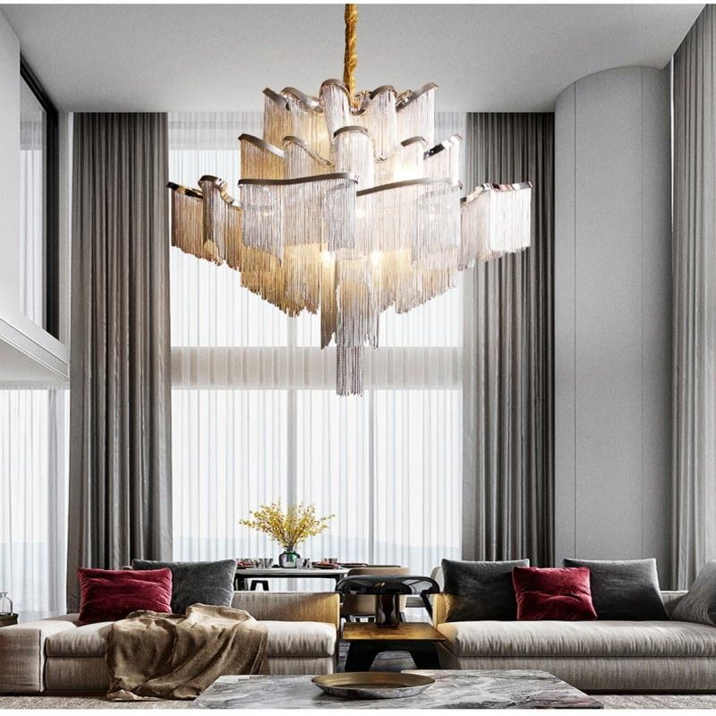 Alisa Flower Chandelier-MEET LIGHTING