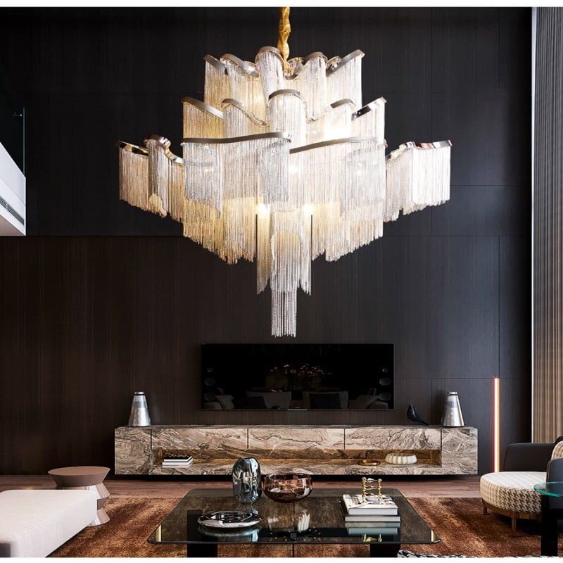 Alisa Flower Chandelier-MEET LIGHTING