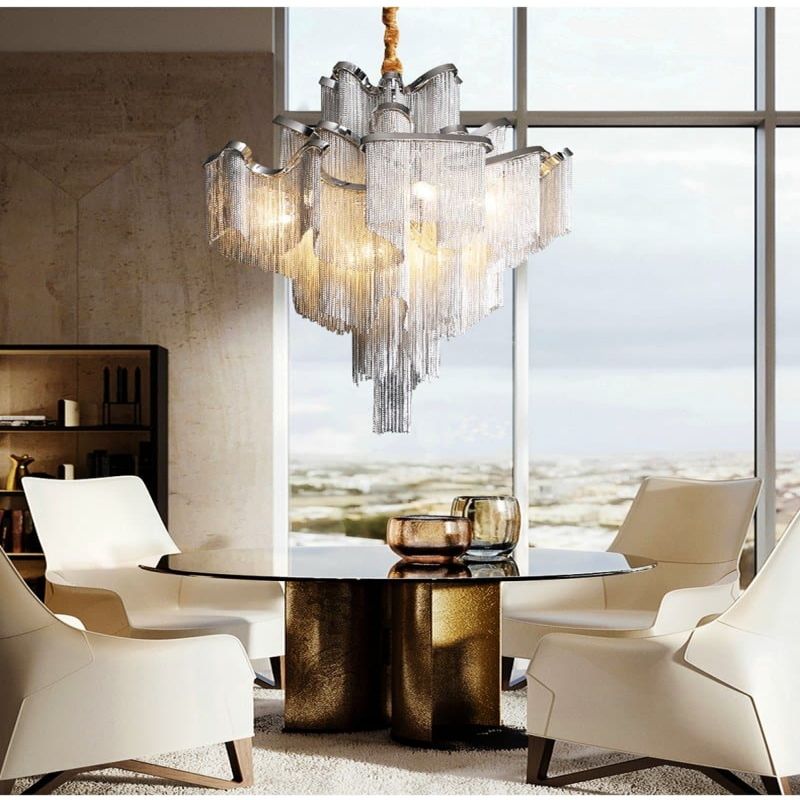 Alisa Flower Chandelier-MEET LIGHTING
