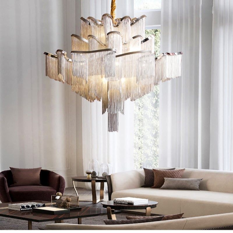Alisa Flower Chandelier-MEET LIGHTING