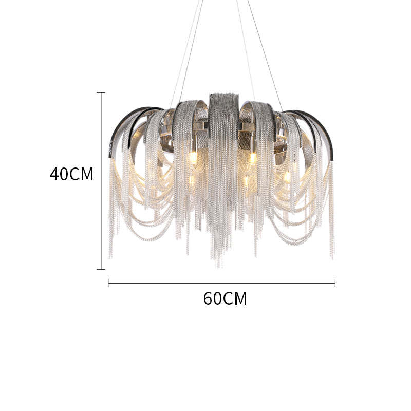 Alisa Luxury Round Decor Chandelier-MEET LIGHTING