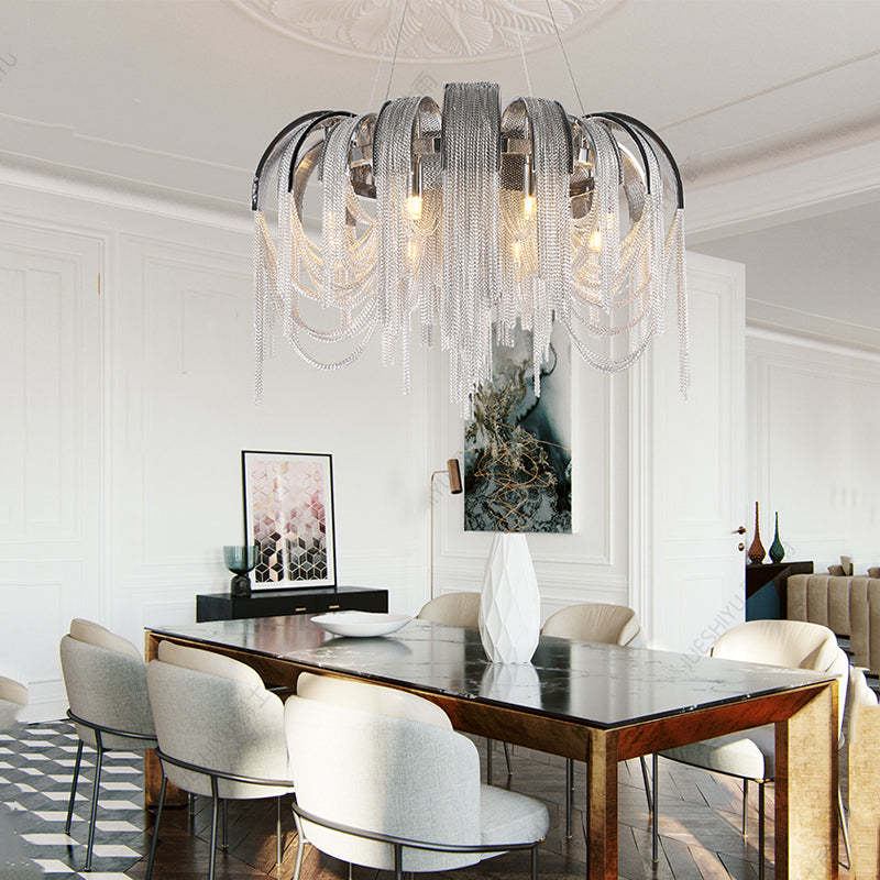 Alisa Luxury Round Decor Chandelier-MEET LIGHTING