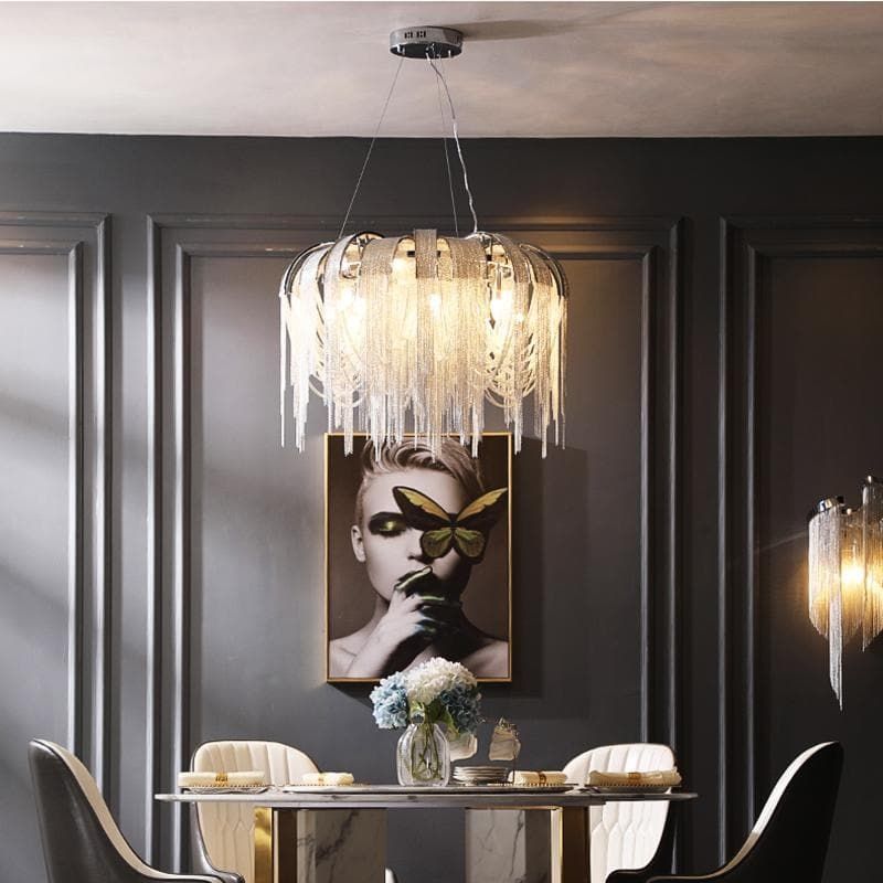 Alisa Luxury Round Decor Chandelier-MEET LIGHTING