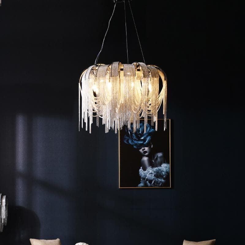 Alisa Luxury Round Decor Chandelier-MEET LIGHTING
